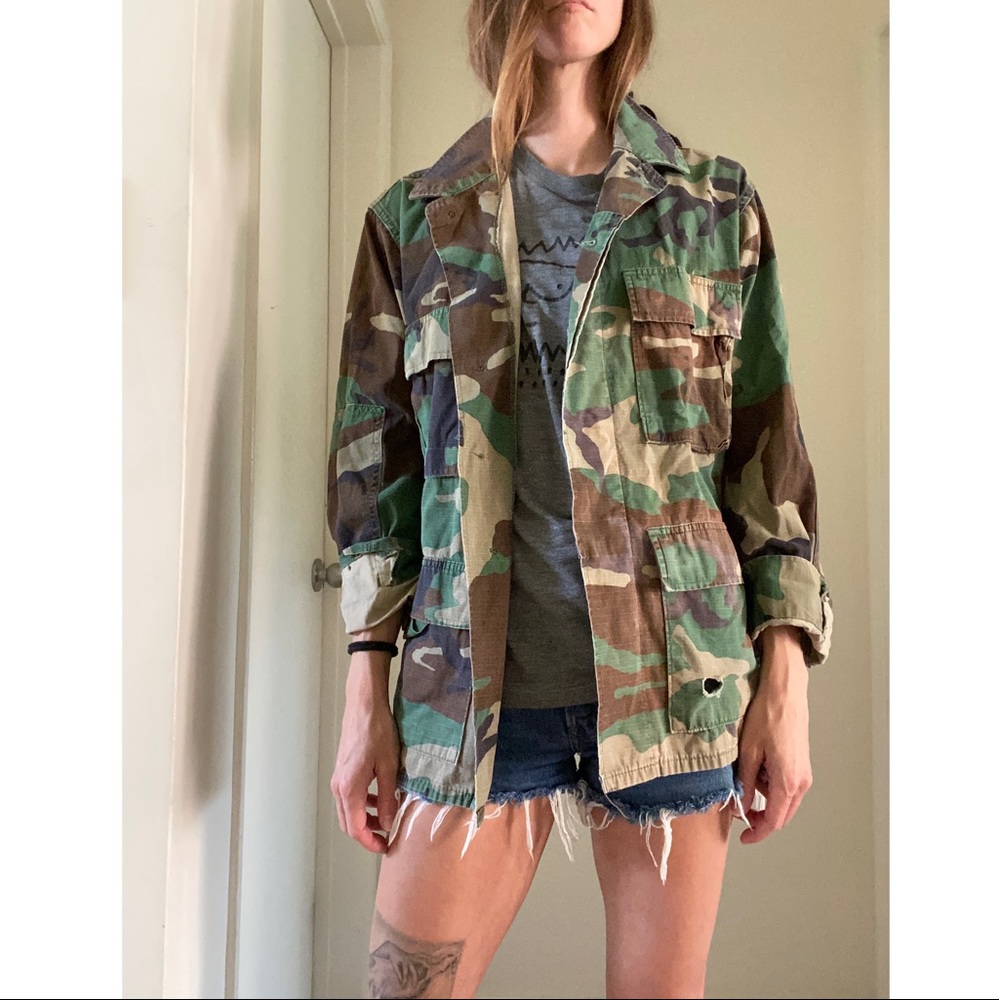 Vintage American Apparel, inc Combat Jacket